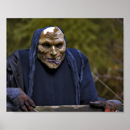 Halloween Goblin Close Up - Fine Art Print (Voorkant)