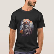 Halloween God T-shirt Design