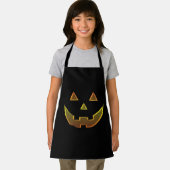 Halloween gold black Jack o lantern costuum kinder Schort (Insitu)