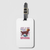 Halloween Golden Retriever_1 Bagagelabel (Voorkant (verticaal))