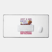 Halloween Golden Retriever_1 Bureaumat (Keyboard & Muis)