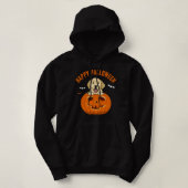Halloween Golden Retriever Dog Pumpkin Costumes Hoodie (Design voorkant)