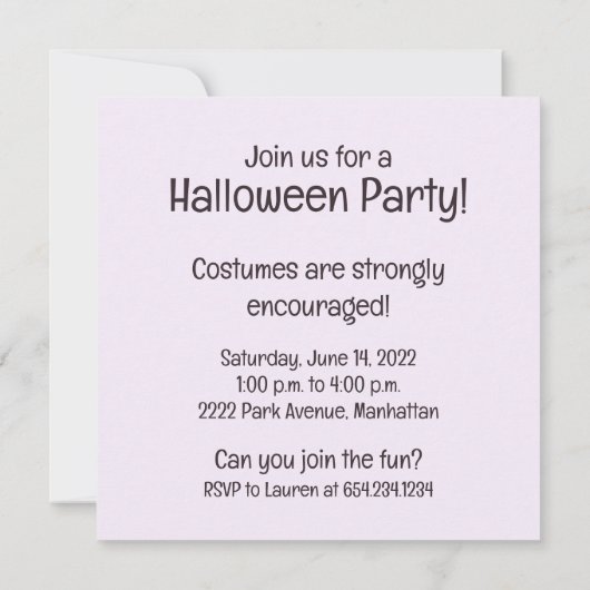 Halloween Golden Retriever Hekshonden Kaart (Achterkant)