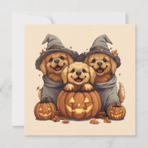 Halloween Golden Retriever Honden Jack O Lantern