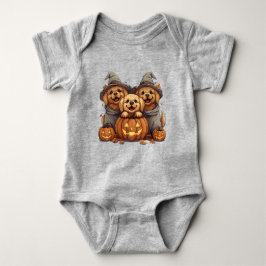 Halloween Golden Retriever Honden Jack O Lantern Romper
