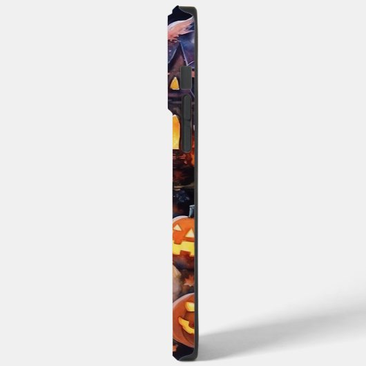 Halloween Goldendole met pompoenen eng Case-Mate iPhone Case (Achterkant / Links)