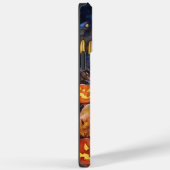 Halloween Goldendole met pompoenen eng Case-Mate iPhone Case (Achterkant / Rechts)
