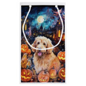 Halloween Goldendole met pompoenen eng Klein Cadeauzakje (Achterkant)