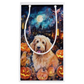 Halloween Goldendole met pompoenen eng Klein Cadeauzakje (Voorkant)