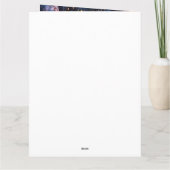 Halloween Goldendoodle met pompoenen enge Kaart (Achterkant)