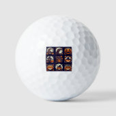 Halloween Golf Balls Golfballen (Voorkant)