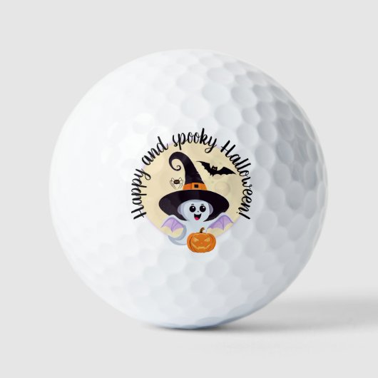 Halloween Golf Balls Golfballen (Voorkant)