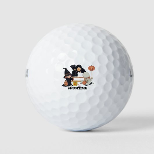 Halloween Golfballen (Voorkant)