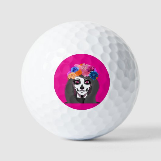 Halloween  golfballen (Voorkant)