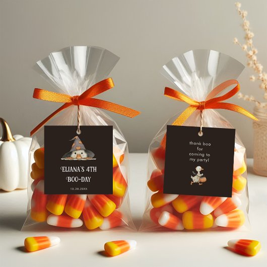 Halloween Goose Kids Verjaardag Kostuumfeest Bedankjes Labels