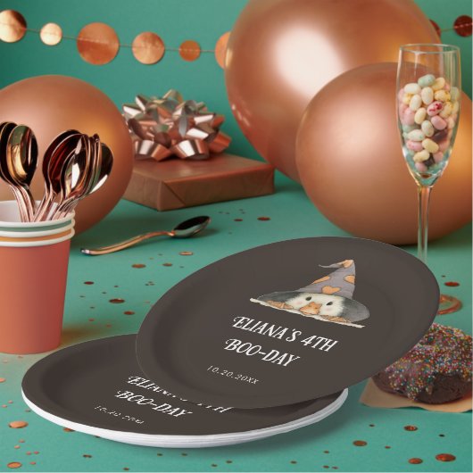 Halloween Goose Kids Verjaardag Kostuumfeest Papieren Bordje (Multi)