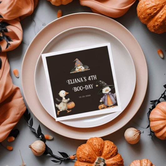 Halloween Goose Kids Verjaardag Kostuumfeest Servet