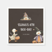 Halloween Goose Kids Verjaardag Kostuumfeest Servet (Voorkant)