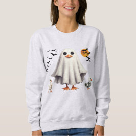 Halloween Goose Schattige Ghost Goose Lover Funny  Trui