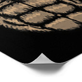 Halloween Gorilla Chest Costume Cute Monkey Musea Poster (Hoek)