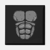 Halloween Gorilla Monkey Belly Borst Kostuum Manne Magneet (Voorkant)