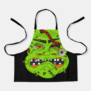 Halloween Gory Frankenstein Green Monster Kinderen Schort