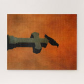 Halloween Gothic Crow Legpuzzel (Horizontaal)