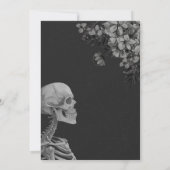 Halloween Gothic Death of her Twenties Birthday Kaart (Achterkant)