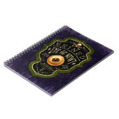 Halloween Gothic Eye of Newt Witch Potion  Notitieboek (Linkerzijde)