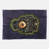 Halloween Gothic Eye of Newt Witch Potion  Theedoek (Horizontaal)