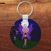 Halloween Gothic Faery Eve Hallow Sleutelhanger (Voorkant)
