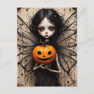 Halloween Gothic Fairy Briefkaart