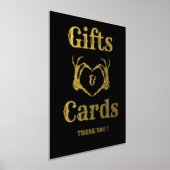 Halloween Gothic Gift en kaarten Schedel handen Te Folie Afdrukken (Laagn)