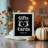 Halloween Gothic Gift en kaarten Schedel handen Te Poster