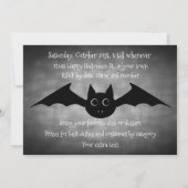 Halloween Gothic grappige potluck party familie Kaart (Achterkant)