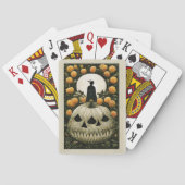 Halloween  Gothic Illustration Tarot Kaart (Achterkant)