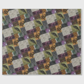 Halloween Gothic Medieval Spooky Apothecary Art Cadeaupapier (Vlak)