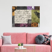 Halloween Gothic Medieval Spooky Apothecary Art Canvas Afdruk (Insitu (Woonkamer))