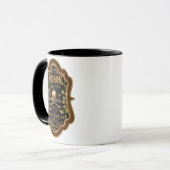 Halloween Gothic Skull en Crossbones Witch Potion Mok (Voorkant links)