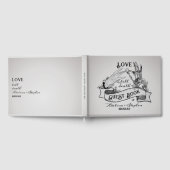 Halloween Gothic Til Death Do US Party Bruiloft Gastenboek (Volledig)