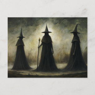 Halloween Gothic Trio Witches Briefkaart