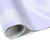 Halloween gothic valentijn griezelig hart paarse cadeaupapier (Rol Hoek)