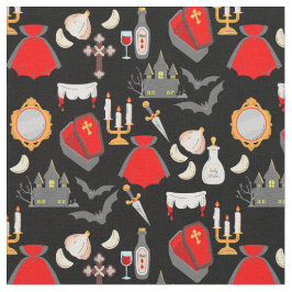 halloween gothic vampire garlic holy water fangs stof