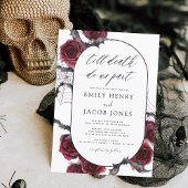 Halloween Gothic Wedding Kaart