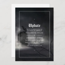 Halloween Gothic Wedding Update