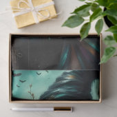 Halloween Gothic Witch beroemd gemaakt door Jack-O Tissuepapier (Geschenk)