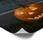 Halloween Gothic Witch Poster (Hoek)