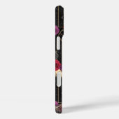 HALLOWEEN GOTHIC ZWART ROOD PAARS BLOEMEN & VROUW Case-Mate iPhone CASE (Achterkant / Rechts)