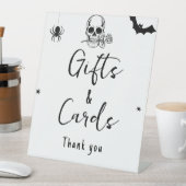 Halloween Gotische Gift en Kaarten trouwteken Reclamebord Met Voetstuk (Insitu)