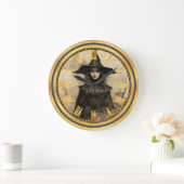 Halloween  Gotische Heks Grote Klok (Huis)